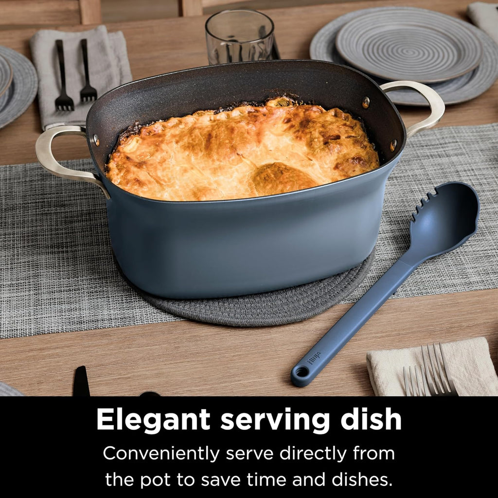 Ninja MC1001 Foodi PossibleCooker PRO 8.5 Quart Multi-Cooker, with 8-in-1 Slow Cooker, Dutch Oven, Steamer, Glass Lid Integrated Spoon, Nonstick, Oven Safe Pot to 500°F