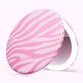 Taylor LED Compact Mirror | Blush Zebra