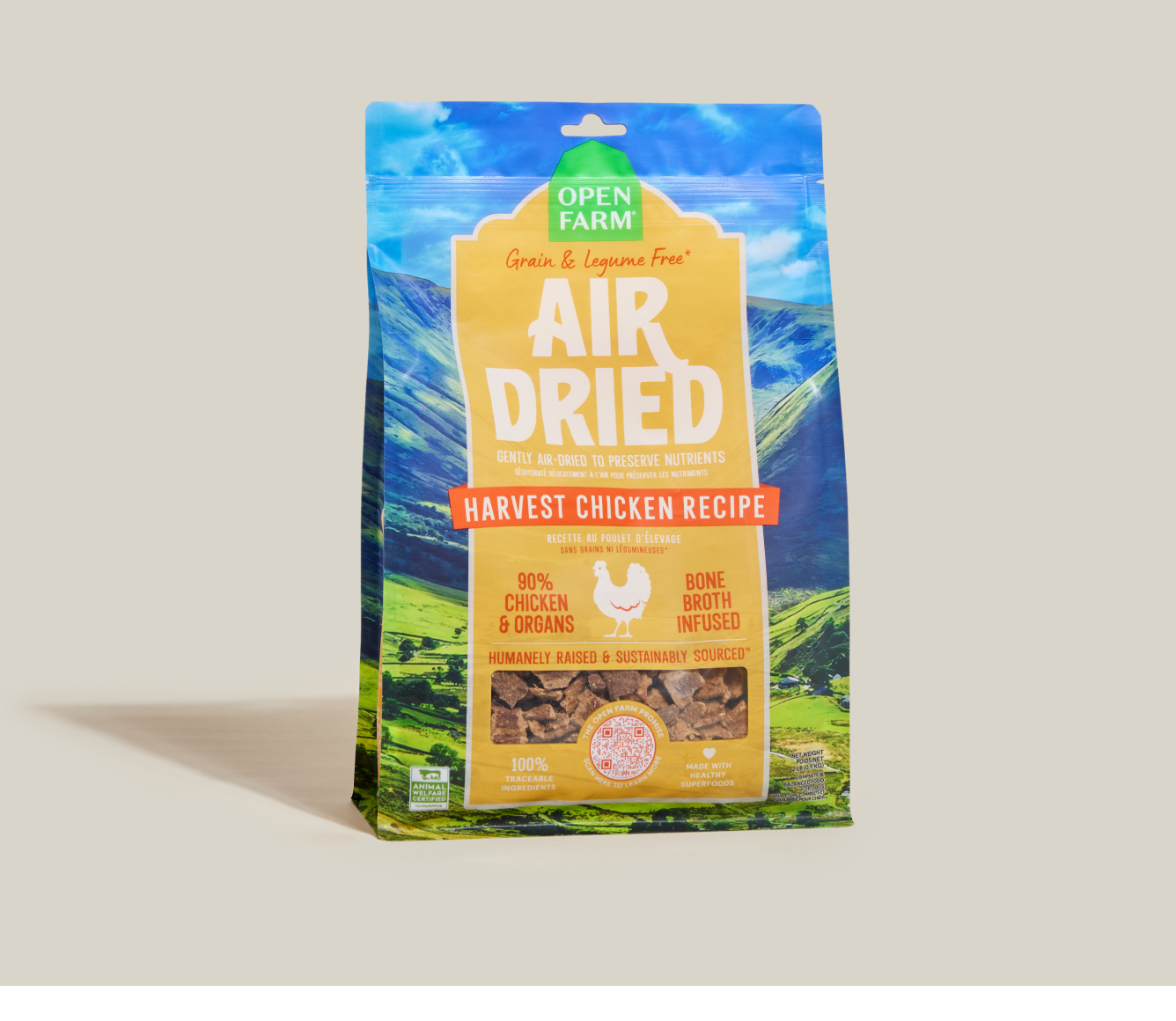 Harvest Chicken Air Dried Recipe for Dogs