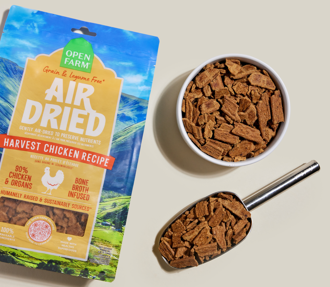 Harvest Chicken Air Dried Recipe for Dogs