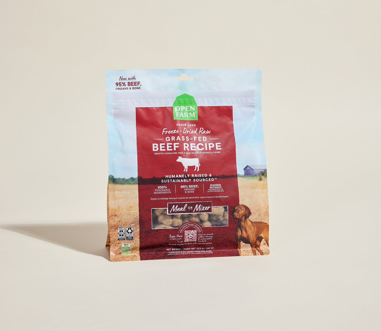 Grass-Fed Beef Freeze Dried Raw Morsels for Dogs