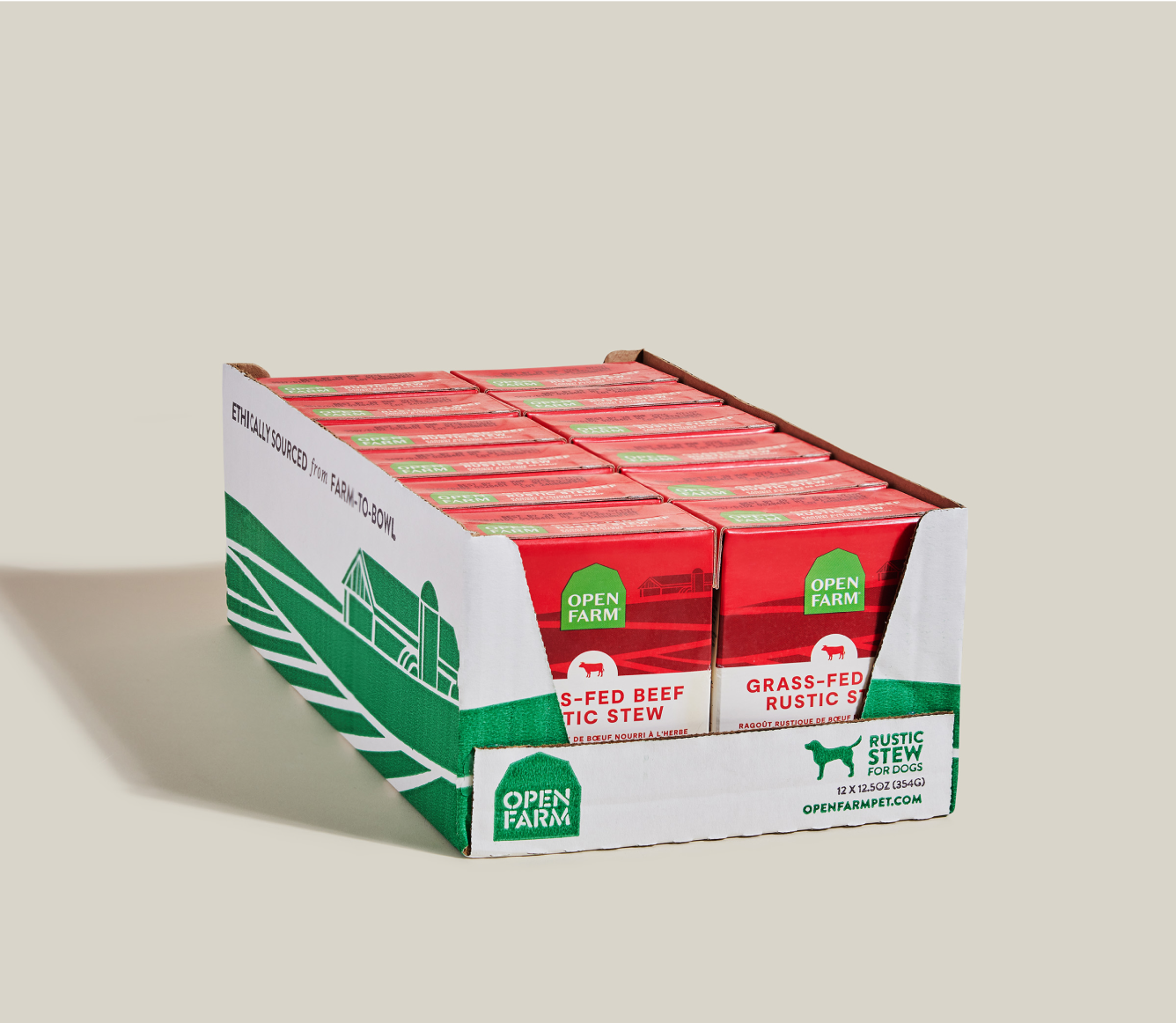 Grass-Fed Beef Rustic Stew Wet Dog Food