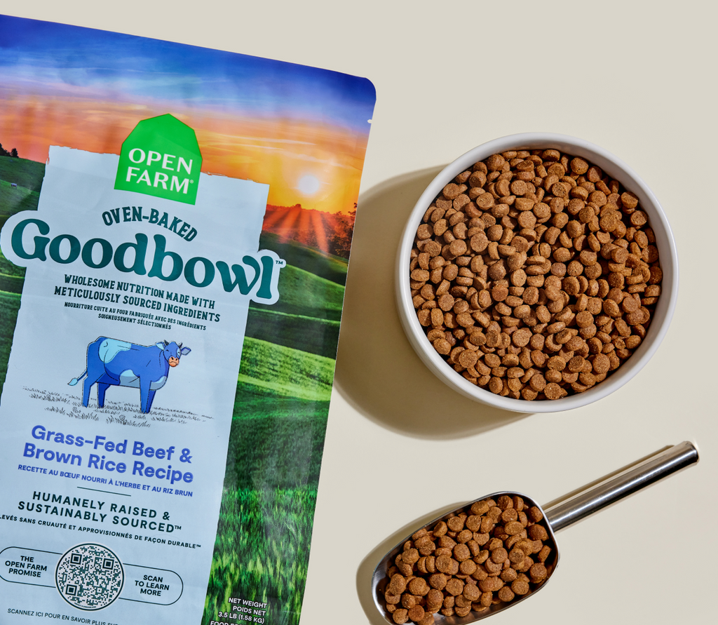Goodbowl™ Grass-Fed Beef & Brown Rice Dog Kibble