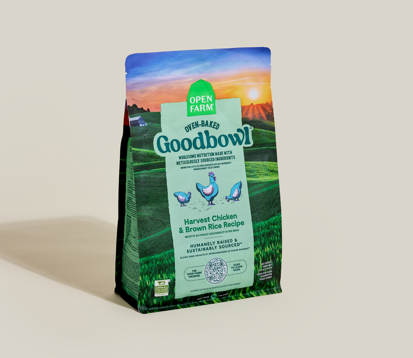 Goodbowl™ Harvest Chicken & Brown Rice Dog Kibble
