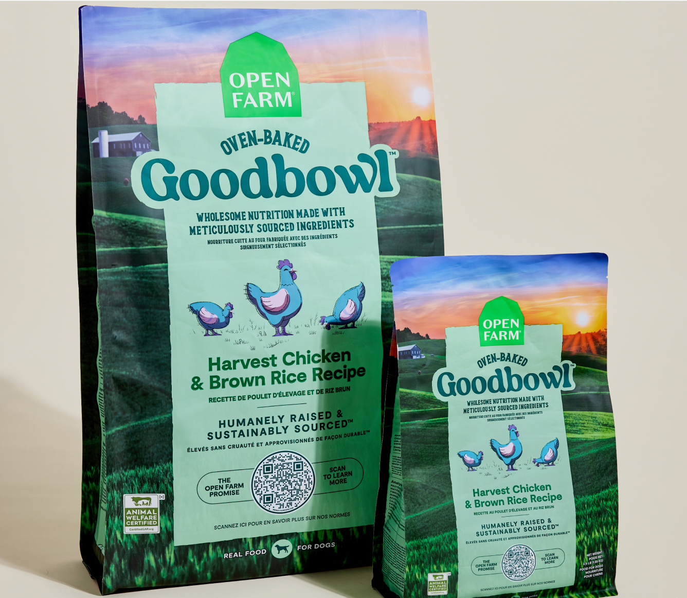 Goodbowl™ Harvest Chicken & Brown Rice Dog Kibble