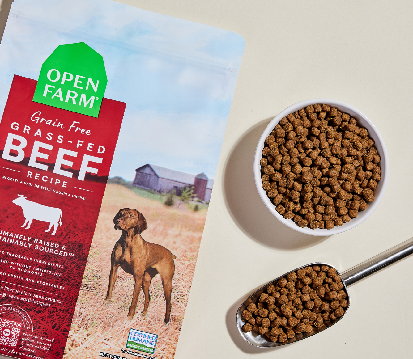 Grass-Fed Beef Grain-Free Dog Kibble