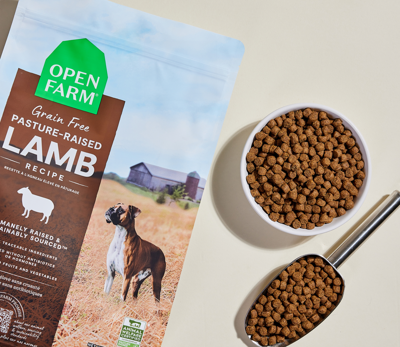 Pasture-Raised Lamb Grain-Free Dog Kibble