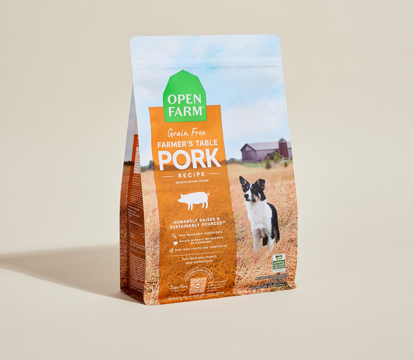 Farmer's Table Pork Grain-Free Dog Kibble