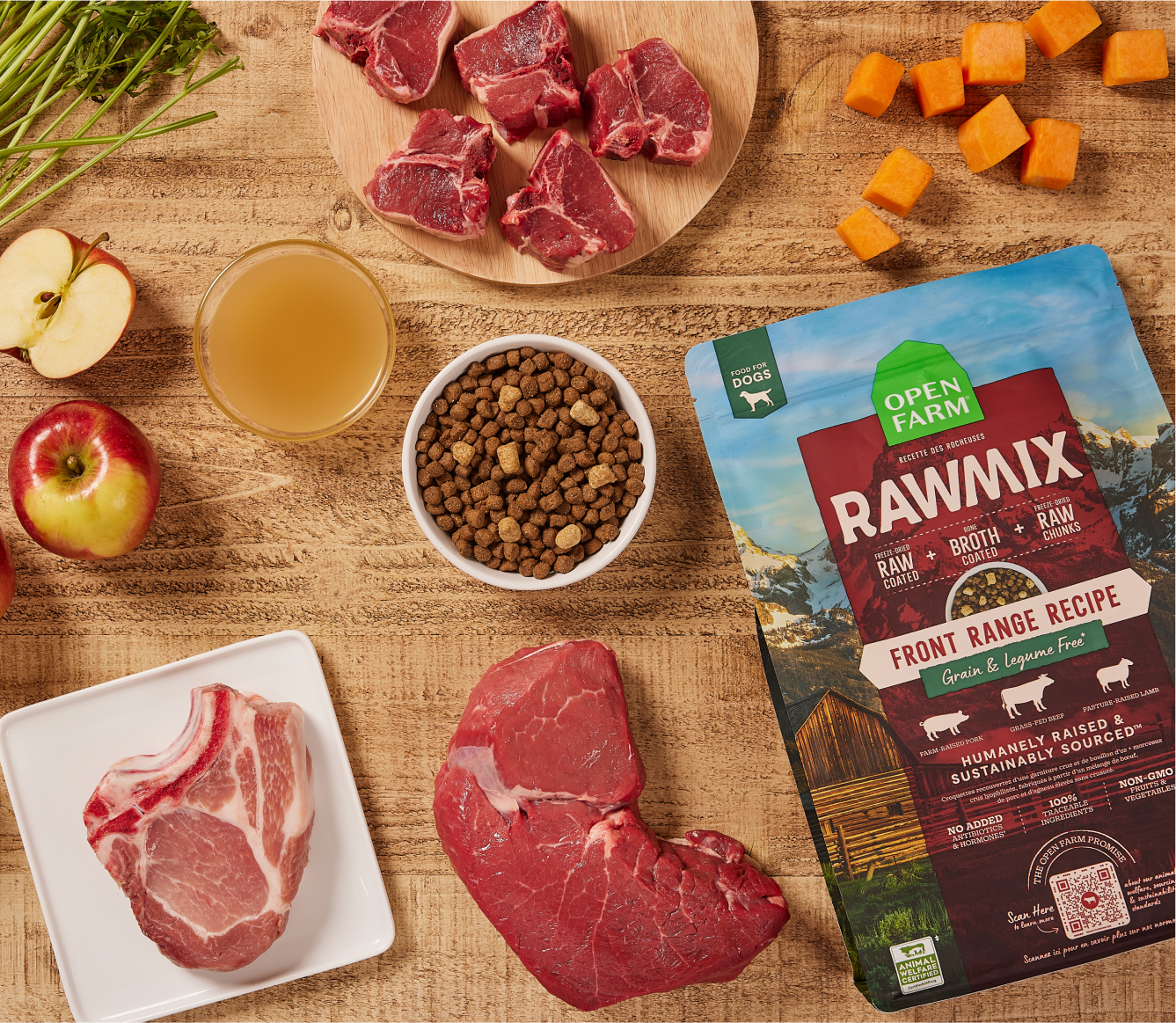 RawMix Front Range Grain-Free Dog Kibble