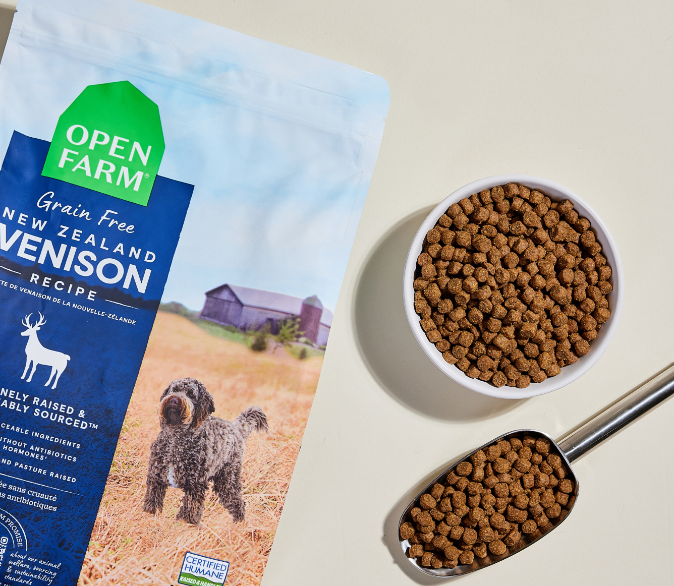 New Zealand Venison Grain-Free Dog Kibble