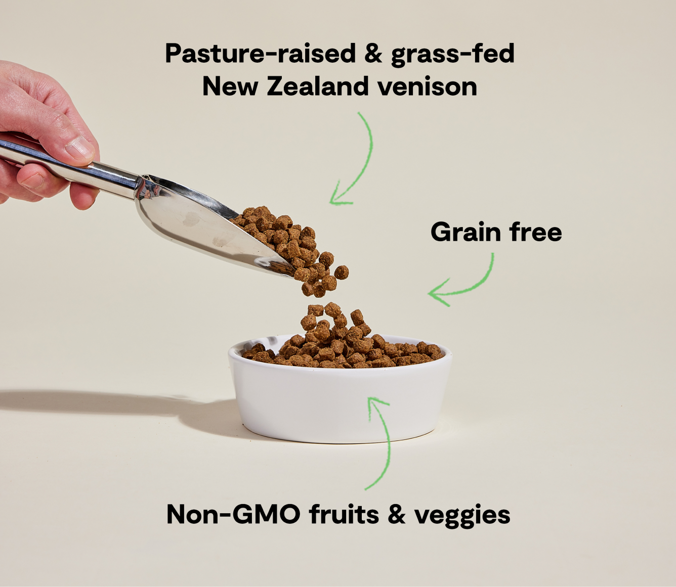 New Zealand Venison Grain-Free Dog Kibble