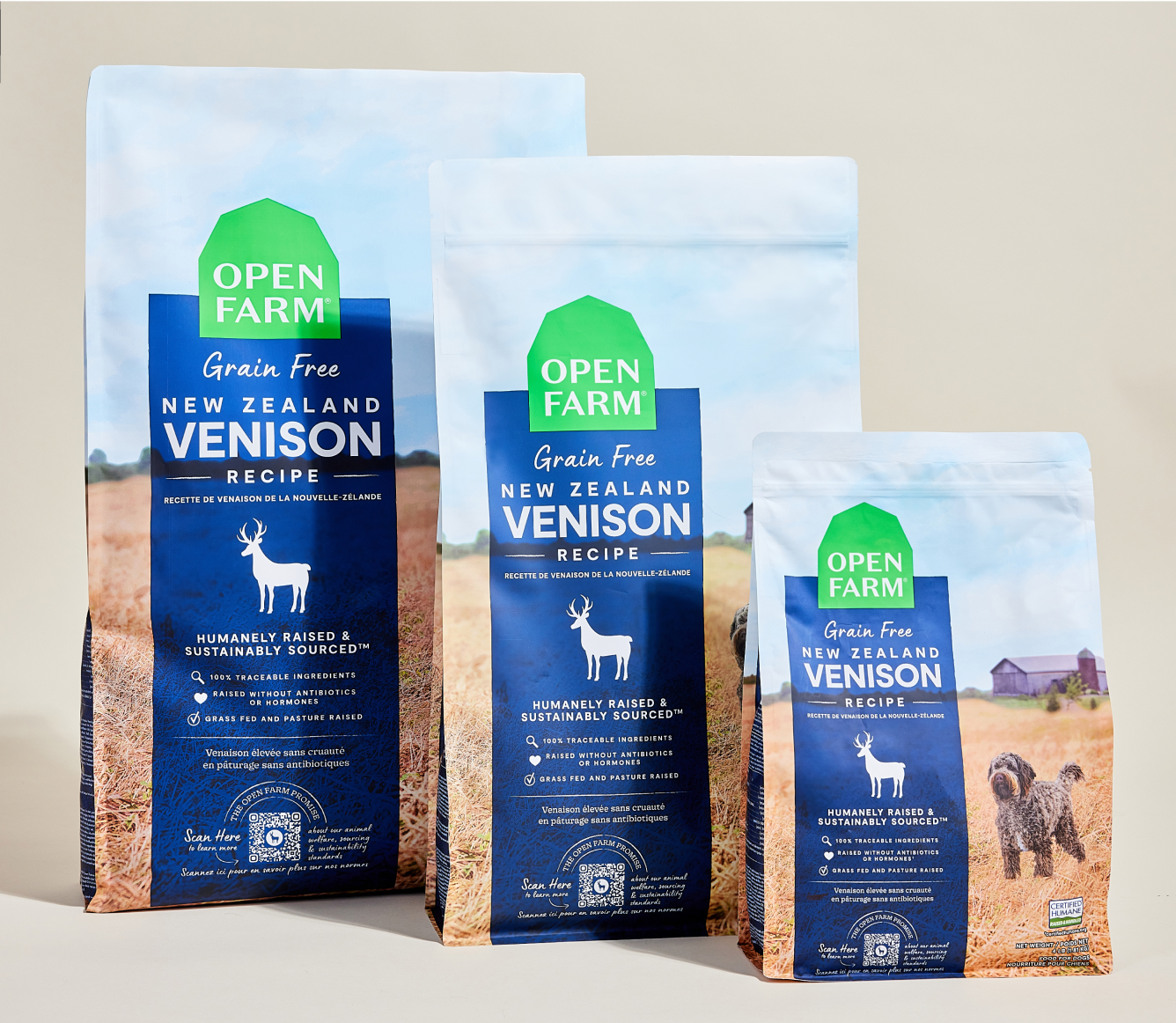 New Zealand Venison Grain-Free Dog Kibble