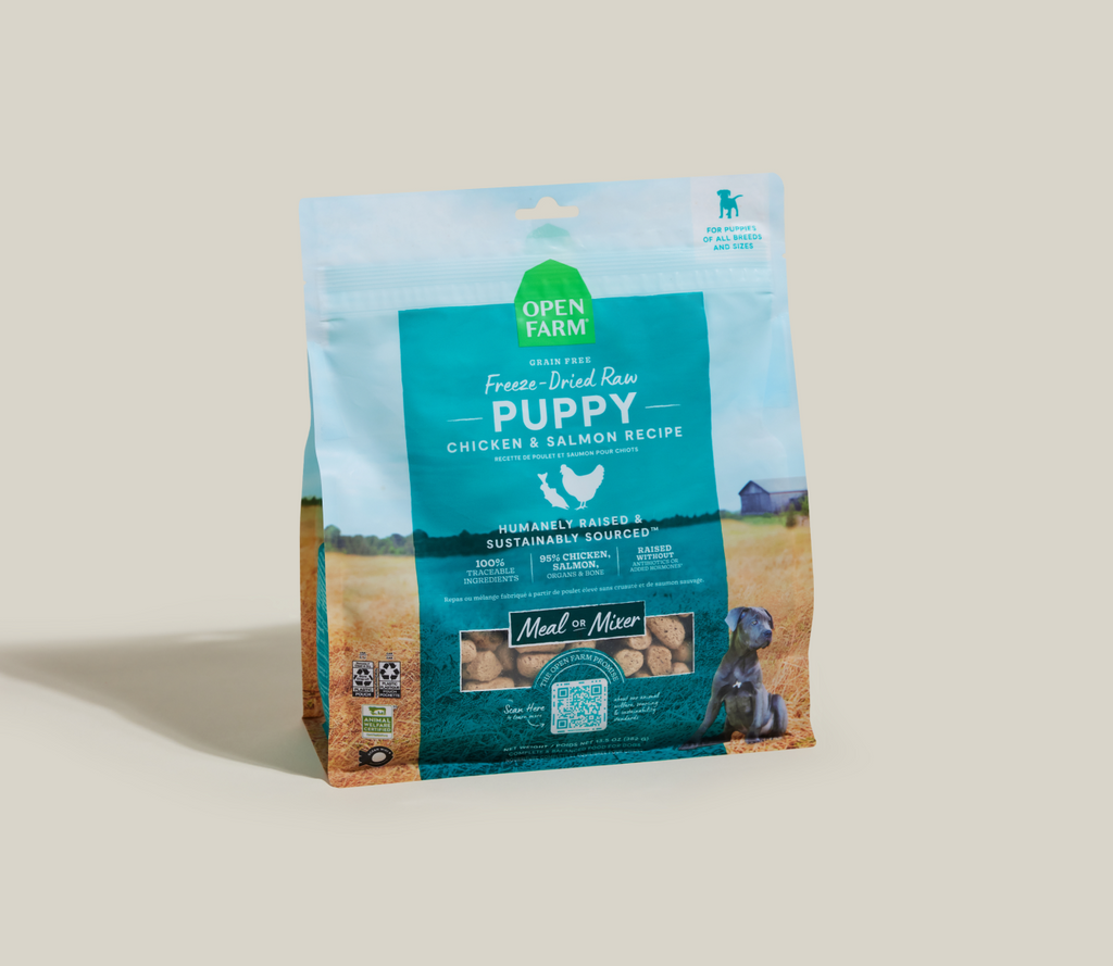 Chicken & Salmon Freeze Dried Raw Morsels for Puppies