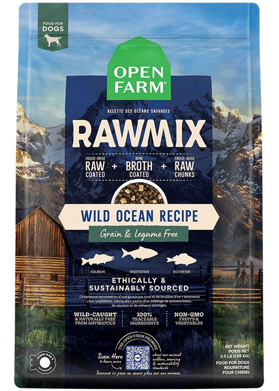 RawMix Wild Ocean Grain-Free Dog Kibble