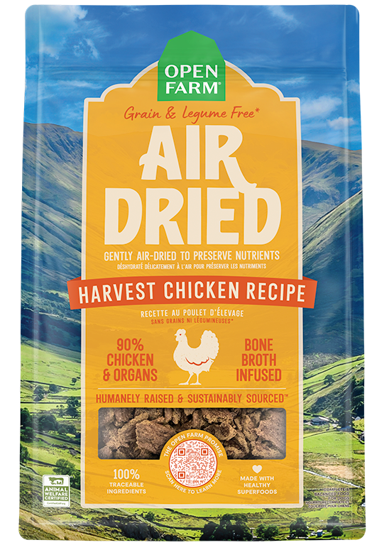 Harvest Chicken Air Dried Recipe for Dogs