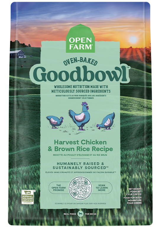 Goodbowl™ Harvest Chicken & Brown Rice Dog Kibble