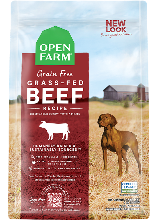 Grass-Fed Beef Grain-Free Dog Kibble