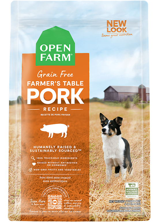 Farmer's Table Pork Grain-Free Dog Kibble