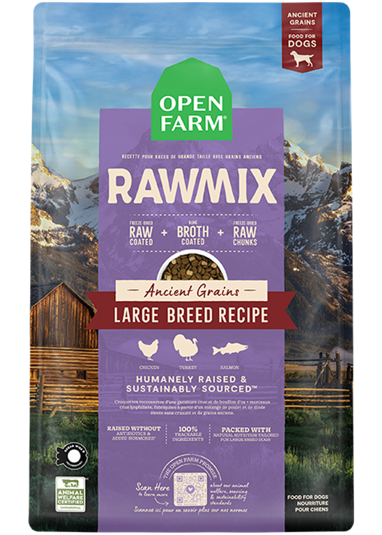 RawMix Large Breed Ancient Grains Dog Kibble