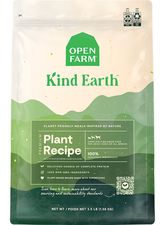 Kind Earth Plant-Based Dog Kibble